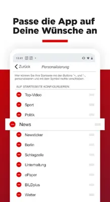 BILD android App screenshot 15