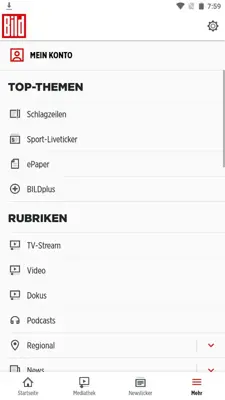 BILD android App screenshot 3